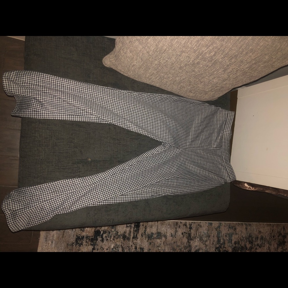 checkered pants